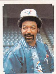 1984 Topps Stickers #366 Cliff Johnson Front