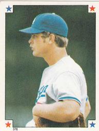 1984 Topps Stickers #376 Greg Brock Front