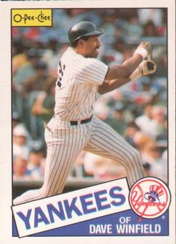 1985 O-Pee-Chee #180 Dave Winfield Front