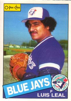1985 O-Pee-Chee #31 Luis Leal Front