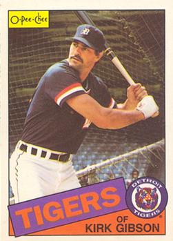 1985 O-Pee-Chee #372 Kirk Gibson Front