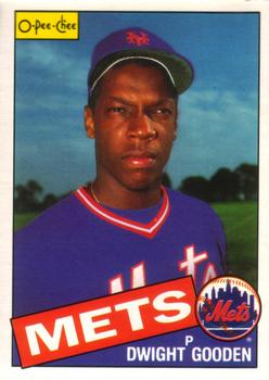 1985 O-Pee-Chee #41 Dwight Gooden Front