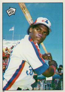 1985 O-Pee-Chee Stickers #82 Tim Raines Front