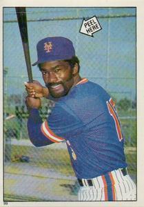 1985 O-Pee-Chee Stickers #99 George Foster Front