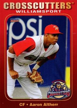 2011 Choice Williamsport Crosscutters #22 Aaron Altherr Front
