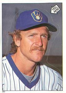 1985 Topps Stickers #284 Robin Yount Front