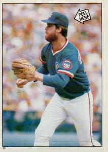 1985 Topps Stickers #35 Rick Sutcliffe Front