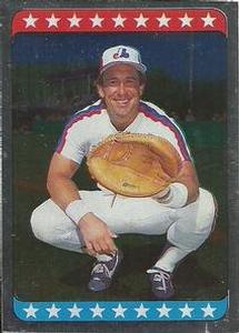 1985 Topps Stickers #180 Gary Carter Front