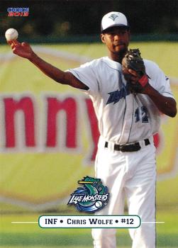 2013 Choice Vermont Lake Monsters #31 Chris Wolfe Front