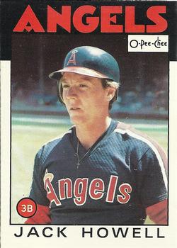 1986 O-Pee-Chee #127 Jack Howell Front