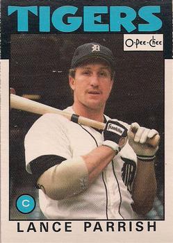 1986 O-Pee-Chee #147 Lance Parrish Front
