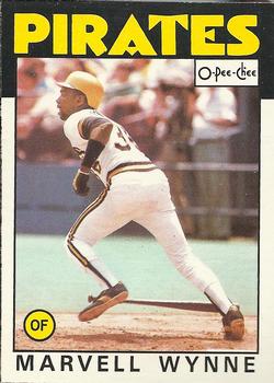 1986 O-Pee-Chee #293 Marvell Wynne Front