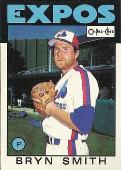 1986 O-Pee-Chee #299 Bryn Smith Front