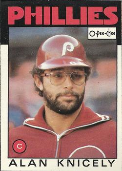 1986 O-Pee-Chee #316 Alan Knicely Front