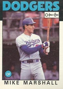 1986 O-Pee-Chee #26 Mike Marshall Front
