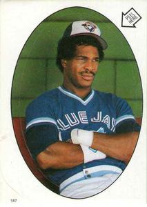 1986 O-Pee-Chee Stickers #187 Jorge Bell Front