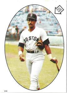 1986 O-Pee-Chee Stickers #246 Jim Rice Front