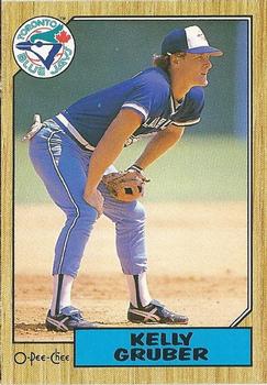 1987 O-Pee-Chee #191 Kelly Gruber Front