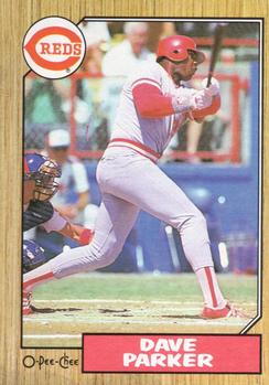 1987 O-Pee-Chee #352 Dave Parker Front