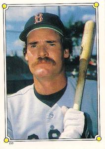 1987 O-Pee-Chee Stickers #253 Wade Boggs Front