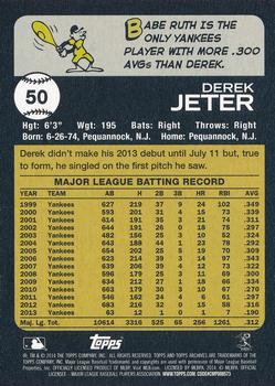 2014 Topps Archives #50 Derek Jeter Back