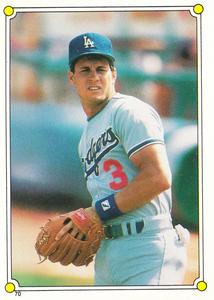 1987 Topps Stickers #70 Steve Sax Front