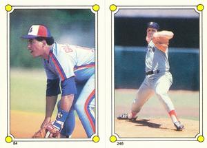 1987 Topps Stickers #84 / 246 Andres Galarraga / Tom Seaver Front