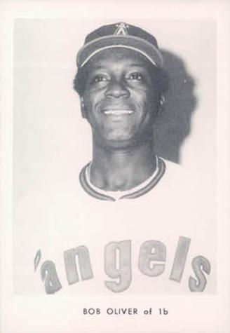 1972 California Angels Photocards #NNO Bob Oliver Front