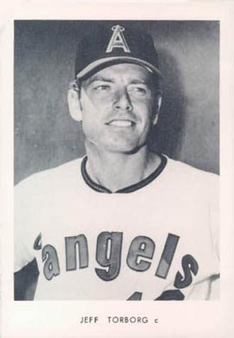 1972 California Angels Photocards #NNO Jeff Torborg Front