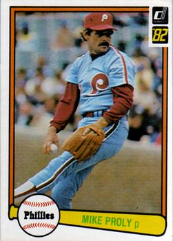 1982 Donruss #345 Mike Proly Front