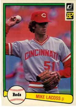 1982 Donruss #440 Mike LaCoss Front