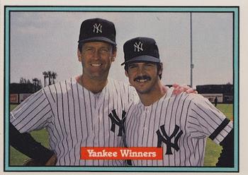 1982 Donruss #558 Ron Guidry/Tommy John Front
