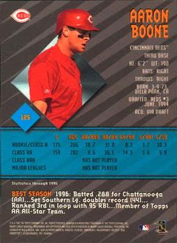 1997 Bowman's Best #125 Aaron Boone Back