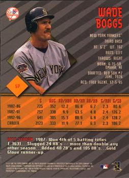 1997 Bowman's Best #57 Wade Boggs Back