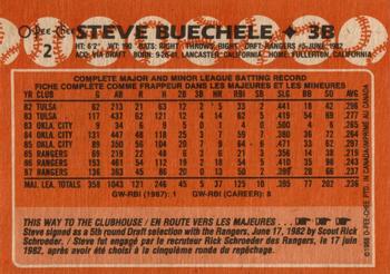 1988 O-Pee-Chee #2 Steve Buechele Back