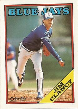 1988 O-Pee-Chee #54 Jim Clancy Front