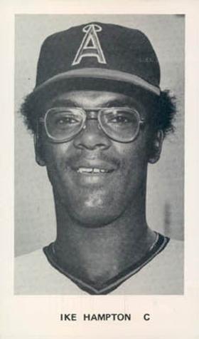 1975 California Angels Photocards #NNO Ike Hampton Front