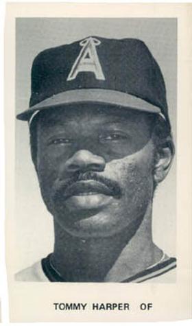 1975 California Angels Photocards #NNO Tommy Harper Front