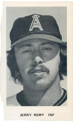 1975 California Angels Photocards #NNO Jerry Remy Front