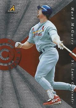 1998 Pinnacle - Hit it Here Samples #8 Mark McGwire Front