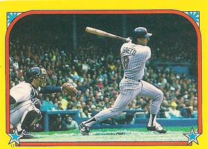 1988 O-Pee-Chee Stickers #17 1987 ALCS Front