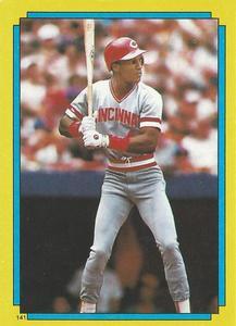 1988 O-Pee-Chee Stickers #141 Eric Davis Front