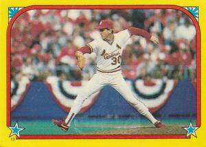 1988 Topps Stickers #13 1987 NLCS Front