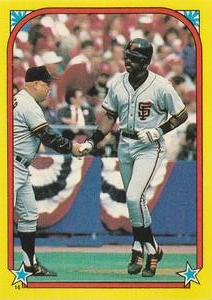 1988 Topps Stickers #16 1987 NLCS Front