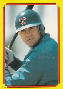 1988 Topps Stickers #243 Larry Parrish Front