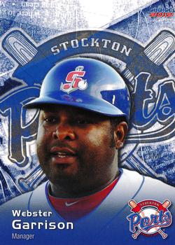 2012 Choice Stockton Ports #27 Webster Garrison Front