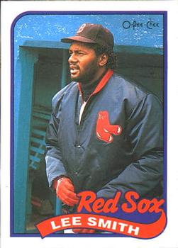 1989 O-Pee-Chee #149 Lee Smith Front