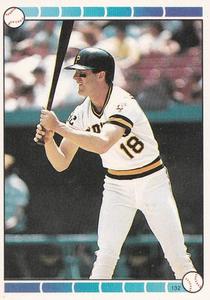 1989 O-Pee-Chee Stickers #132 Andy Van Slyke Front