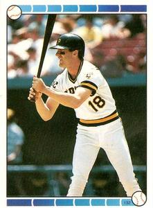 1989 O-Pee-Chee Stickers #132 Andy Van Slyke Front