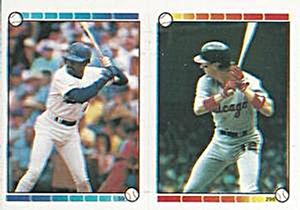 1989 Topps Stickers #59 / 298 Alfredo Griffin / Steve Lyons Front